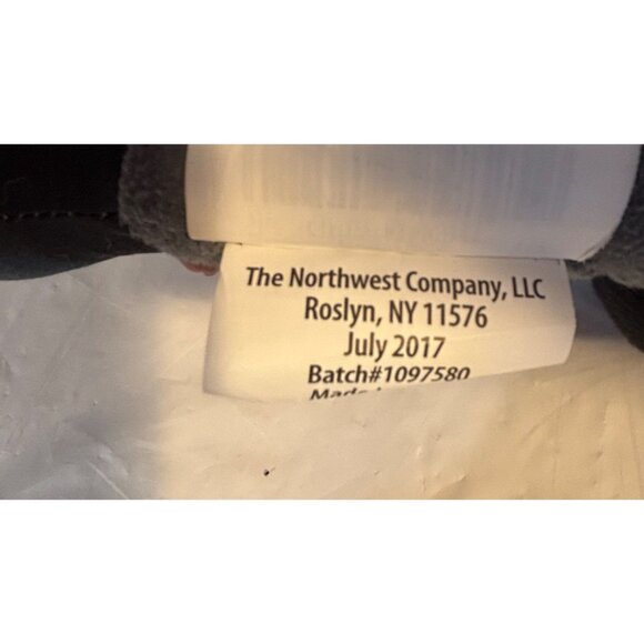 Batman Grey Knight Plush Superhero Toy 14" Gray & Black With Cape Northwest 2017 - Picture 8 of 10